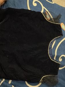 Elegant Black &amp; Gold Kurta