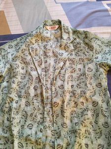 Vintage Floral Print Dress