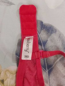 Coral Lace Push-Up Bra