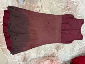 Burgundy Maxi Dress