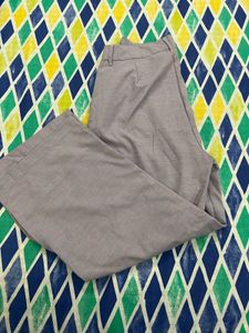 Grey Wide Leg Pants