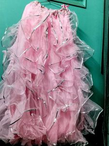 Light Pink 🩷 Lehenga For Girls