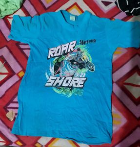 Graphic Print Tee - Roar Shore 5 sets