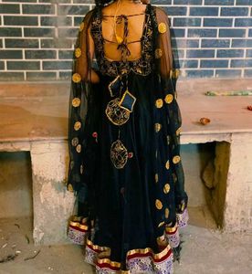 Black Anarkali Suit