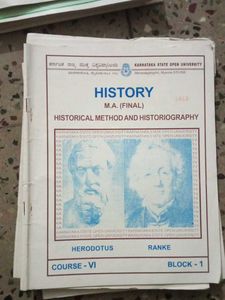 Note Books For M. A. History Both Previous n Final