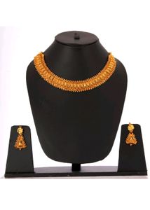 Alloy Gold Plated Jewel Set