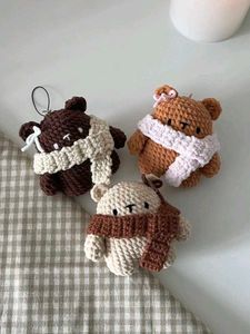 Crochet Bear Charm
