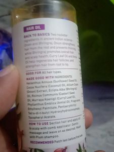 Plum Onion Hair Oil