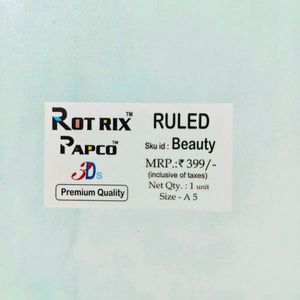 Beauty in Simplicity Notebook 💗