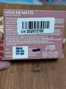 Swiss Beauty Hold Me Lipstick