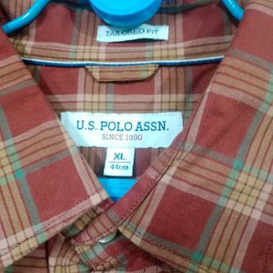 US Polo Assn Plaid Button Down
