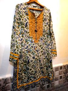 🎁Buy 2, Get 1 Free🎁Floral Print Kurta L/ XL