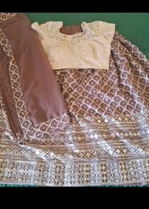 Lavender Lehnaga Choli