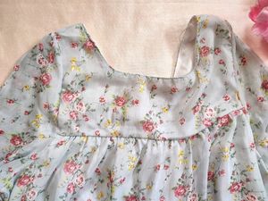 Cute Floral Tunic