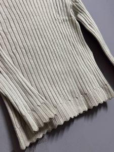 Ribbed Mock Neck Top