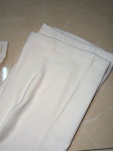 White Emporio Armani Trouser size 30