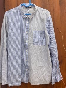 Casual Stripes Shirt 100%cotton