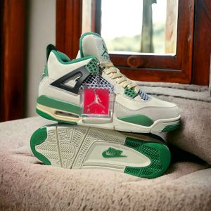 NIKE AIR JORDAN 4 OIL GREEN