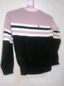 Stylish Color Block Sweater