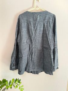 Grey Casual Jacket