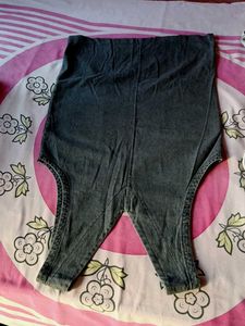 Denim Grey Colour Short Dress