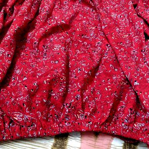 Rare Red Bardot Top