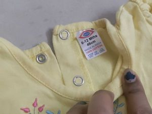 Cute Yellow Baby Dress