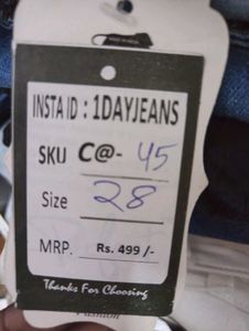 C@45 Size-28 Slim Jeans