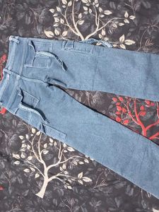 Cargo Style Jeans denim