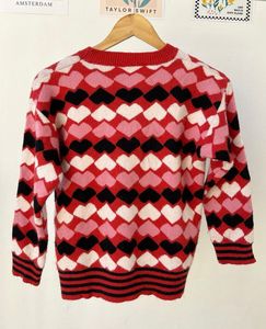 Pinteresty Heart Sweater