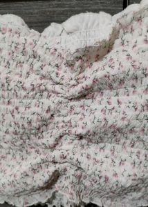 Floral Print Crop Top