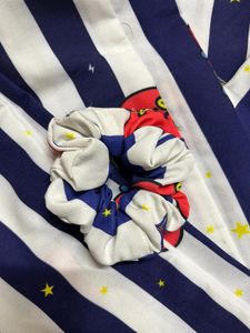 Nightsuit With Matching Scrunchie