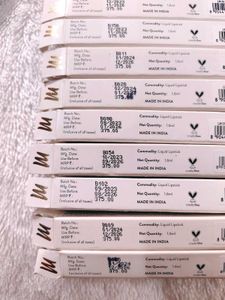 Myglamm Liquid Lipstick Pack Of 10