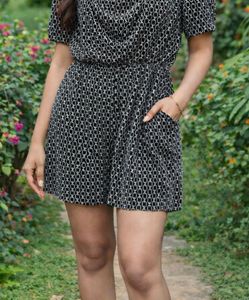 Patterned Playsuit