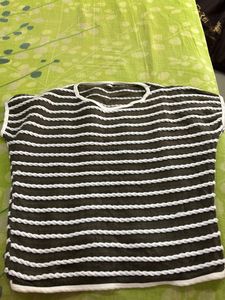 Striped Sleeveless Top