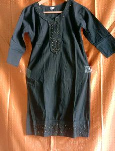 New Black Kurti