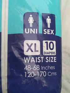 Adult Diaper 10 Pieces XL