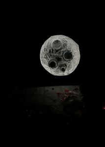 Moon Lamp With Withe Light