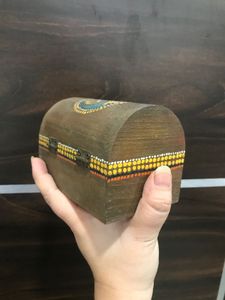 Wooden Box Handpainted