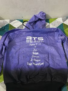 BTS Purple Colour Hoodie