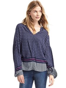 GAP Print Blouse Top