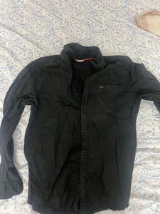 Lee Black Casual Shirt