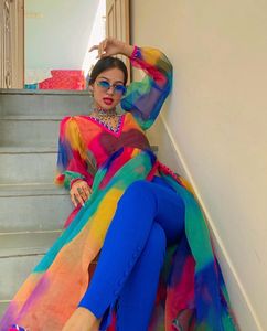 Alia Cut Organza Suit With Pant