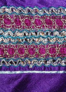 Purple Ethnic Skirt