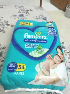 Pampers New Baby Pants (54 Count)