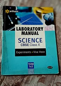 Arihant Class X Science Lab Manual