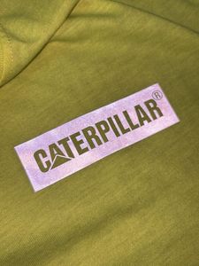 CATERPILLAR  Neon Reflector Green T-Shirt