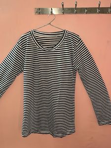 Striped T-Shirt- XS