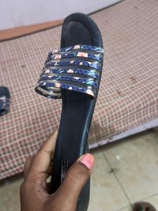 Blue Jeans matching chappal✅✅✅