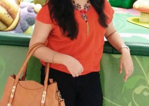 Beautiful Orange Colour Top For Sale